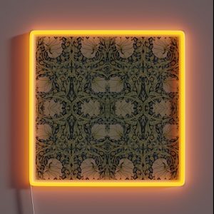 Antique Pimpernel Vintage Pattern RGB Neon Sign Antique Pimpernel Vintage Pattern RGB Neon Sign