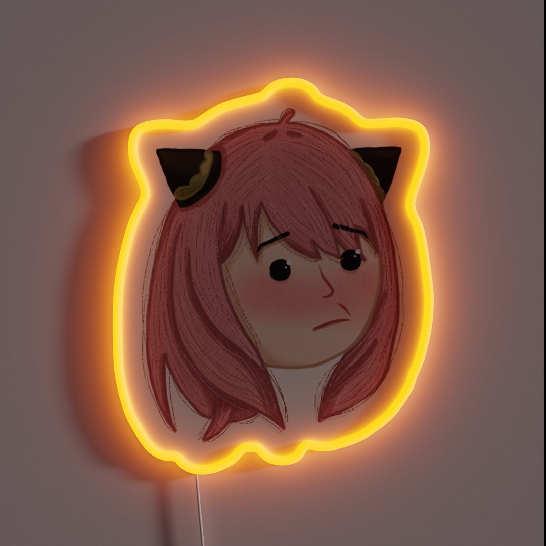 Anya The Thelepath RGB Neon Sign Anya The Thelepath RGB Neon Sign