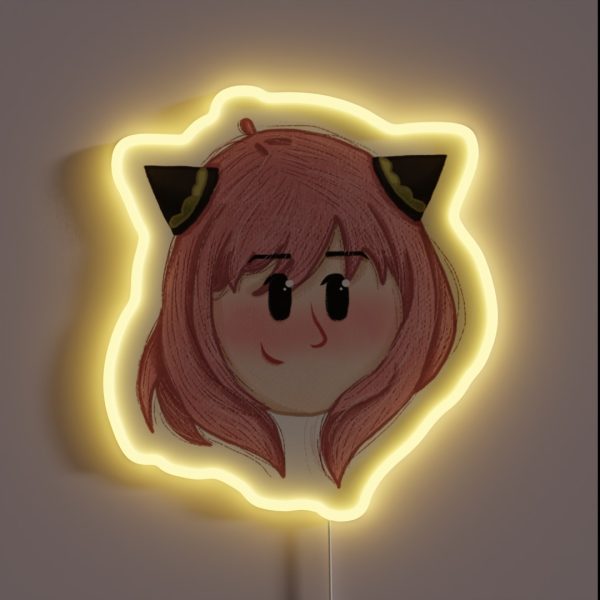 Anya The Thelepath RGB Neon Sign