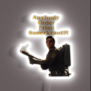 Anybody Order Fried Sauerkraut RGB Neon Sign