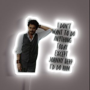 ANYTHING LOVE DEPP RGB Neon Sign