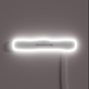 Anyway Don T Be A Stranger RGB Neon Sign Anyway Don T Be A Stranger RGB Neon Sign