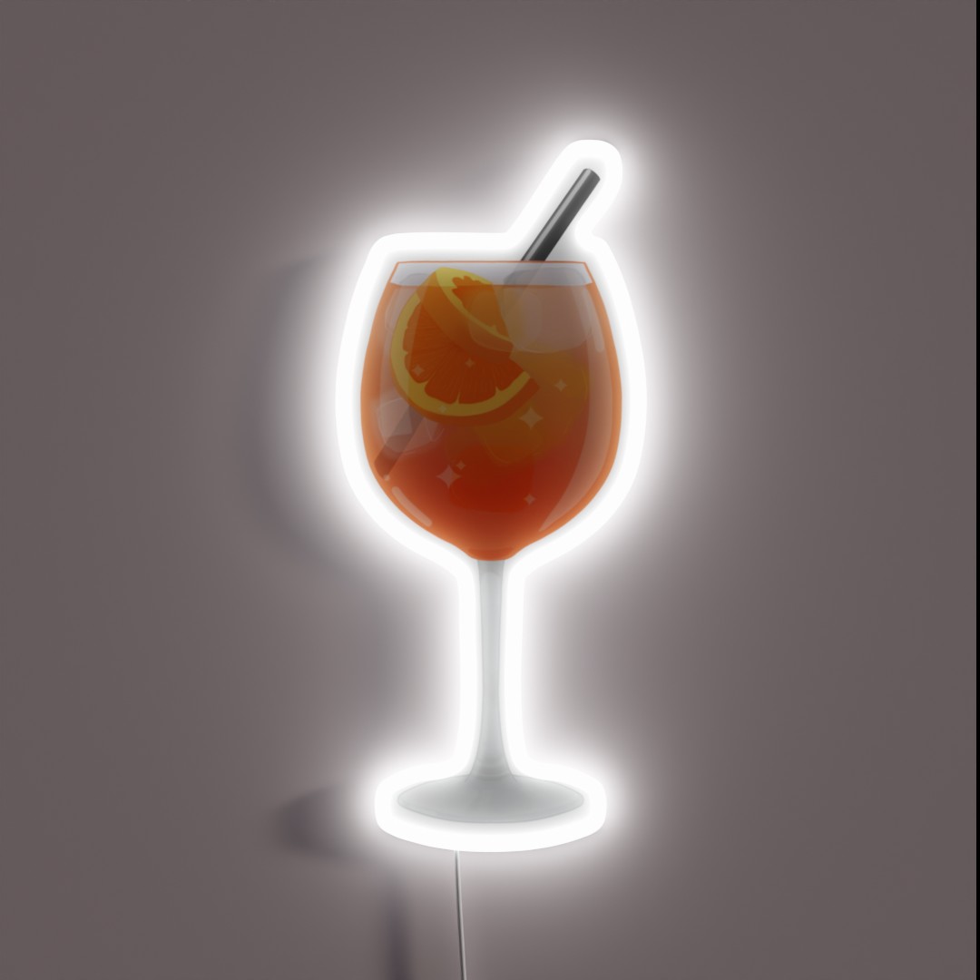 Aperol Spritz RGB Neon Sign Aperol Spritz RGB Neon Sign