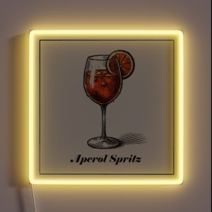 Aperol Spritz RGB Neon Sign Aperol Spritz RGB Neon Sign