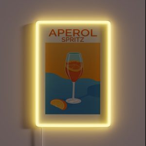 Aperol Spritz RGB Neon Sign