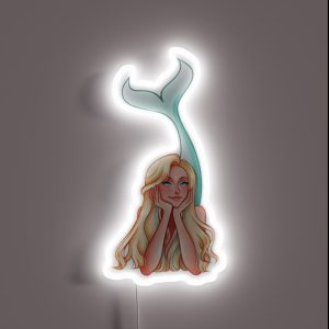 Aqua 2 RGB Neon Sign