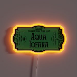Aqua Tofana RGB Neon Sign