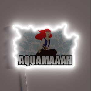 AQUAMAAAN RGB Neon Sign AQUAMAAAN RGB Neon Sign