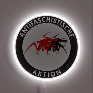 Arachnid Antifa RGB Neon Sign