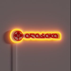 Arasaka RGB Neon Sign Arasaka RGB Neon Sign