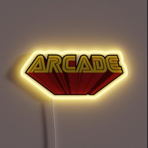 Arcade Retro Computer Games RGB Neon Sign Arcade Retro Computer Games RGB Neon Sign
