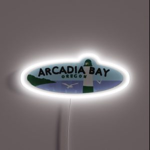 Arcadia Bay RGB Neon Sign
