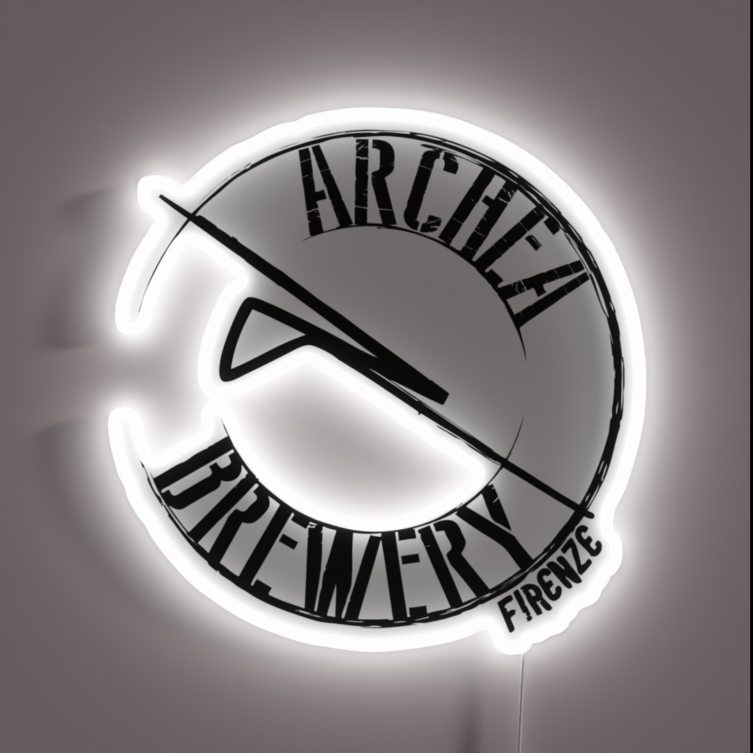 Archea Brewery Florence Firenze RGB Neon Sign Archea Brewery Florence Firenze RGB Neon Sign