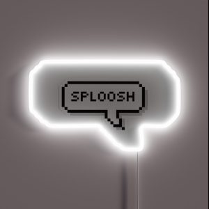 Archer Sploosh RGB Neon Sign