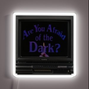 Are You Afraid Of The Dark TV RGB Neon Sign Are You Afraid Of The Dark TV RGB Neon Sign