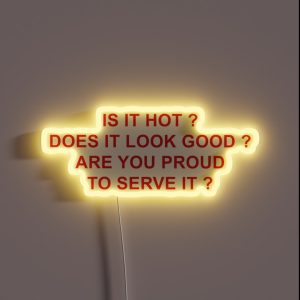 Are You Proud To Serve It RGB Neon Sign