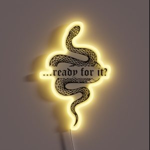 Are You Ready For It Rep Tv RGB Neon Sign
