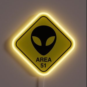 Area 51 RGB Neon Sign Area 51 RGB Neon Sign