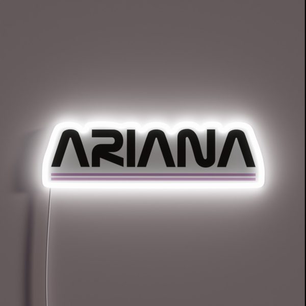 Ariana Nasa RGB Neon Sign