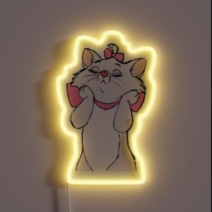 Aristocats Marie RGB Neon Sign