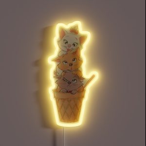 Aristocats RGB Neon Sign