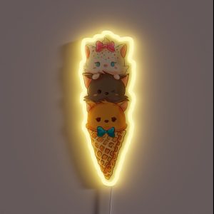 Aristocats RGB Neon Sign