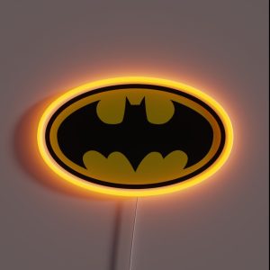 Arkham Bat City RGB Neon Sign Arkham Bat City RGB Neon Sign