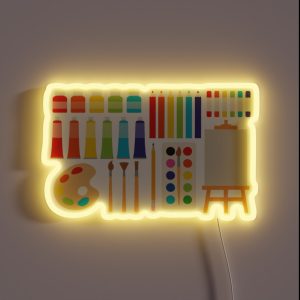 Art Supplies RGB Neon Sign Art Supplies RGB Neon Sign