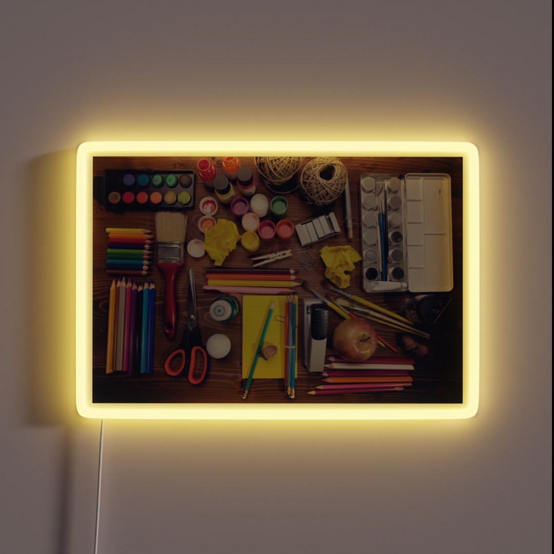 Art Supplies RGB Neon Sign Art Supplies RGB Neon Sign