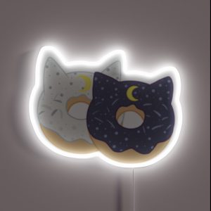 Artemis And Luna Donuts RGB Neon Sign Artemis And Luna Donuts RGB Neon Sign