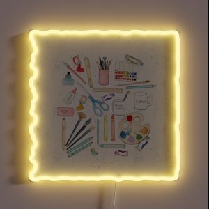 Artist Tools Of The Trade RGB Neon Sign