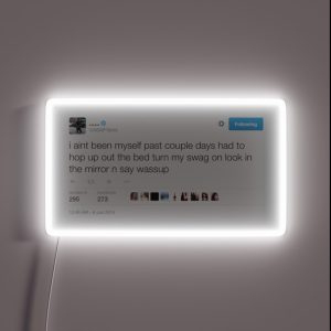 ASAP YAMS TWEET RGB Neon Sign