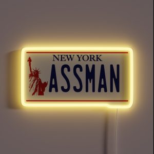 ASSMAN RGB Neon Sign ASSMAN RGB Neon Sign