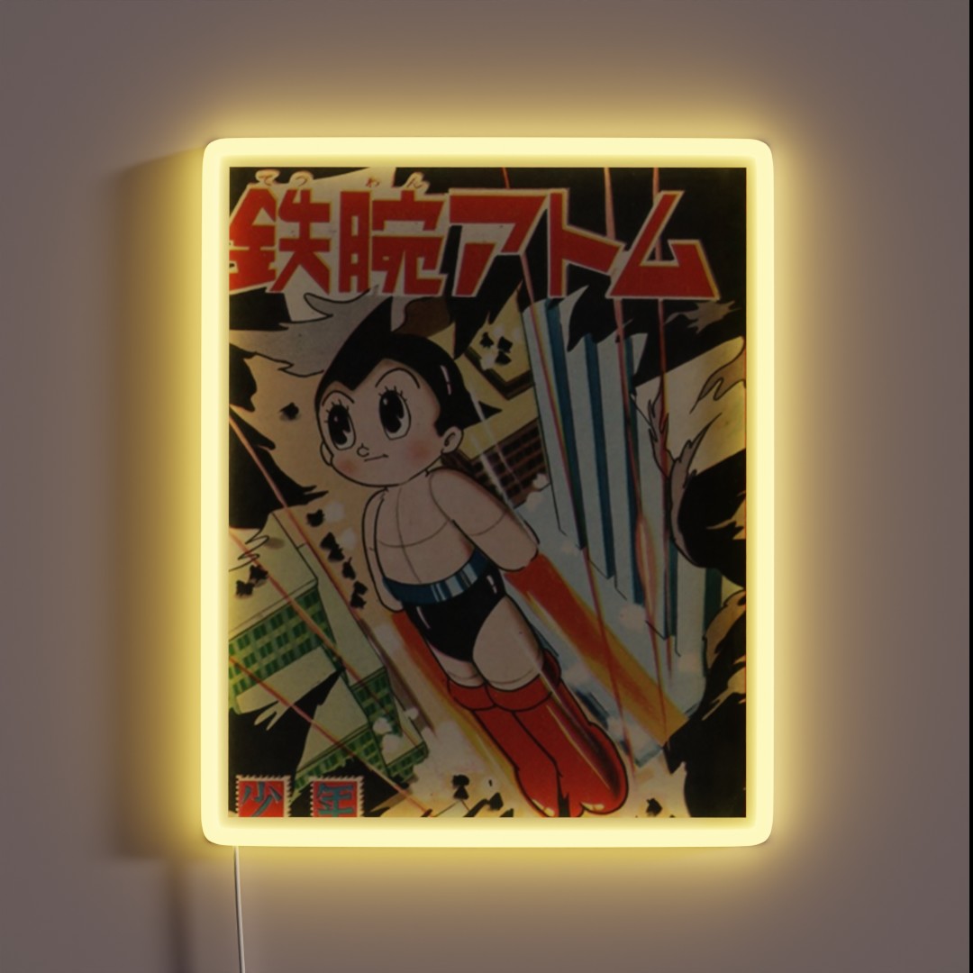 Astro Boy Classic Anime RGB Neon Sign Astro Boy Classic Anime RGB Neon Sign