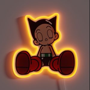 Astro Boy Sleeping RGB Neon Sign Astro Boy Sleeping RGB Neon Sign