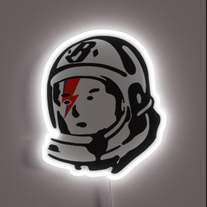 Astronaut Club Logo Icon RGB Neon Sign