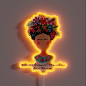 At The End Of The Day Frida RGB Neon Sign At The End Of The Day Frida RGB Neon Sign