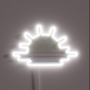 ATEEZ Sunrise Lyric RGB Neon Sign ATEEZ Sunrise Lyric RGB Neon Sign