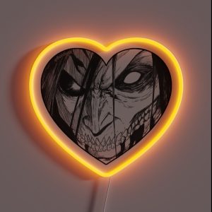 Attack Heart RGB Neon Sign Attack Heart RGB Neon Sign