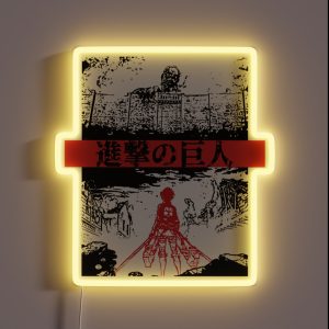 Attack On For Men And Women RGB Neon Sign