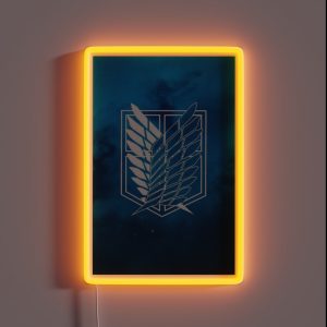 Attack On Titans Manga RGB Neon Sign Attack On Titans Manga RGB Neon Sign