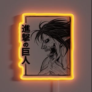 Attack Titan RGB Neon Sign