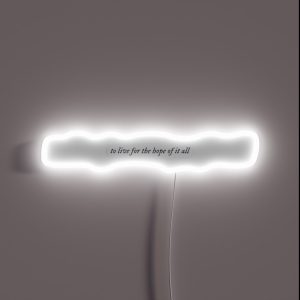 August Lyrics TS RGB Neon Sign