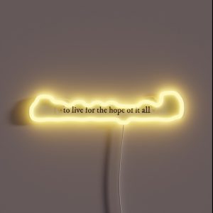 August Quote Taylor Swift RGB Neon Sign August Quote Taylor Swift RGB Neon Sign