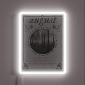 August RGB Neon Sign