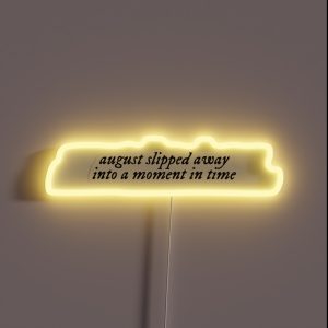 August RGB Neon Sign August RGB Neon Sign