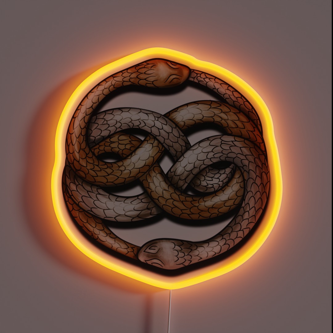 AURYN The Neverending Story Fanart RGB Neon Sign AURYN The Neverending Story Fanart RGB Neon Sign