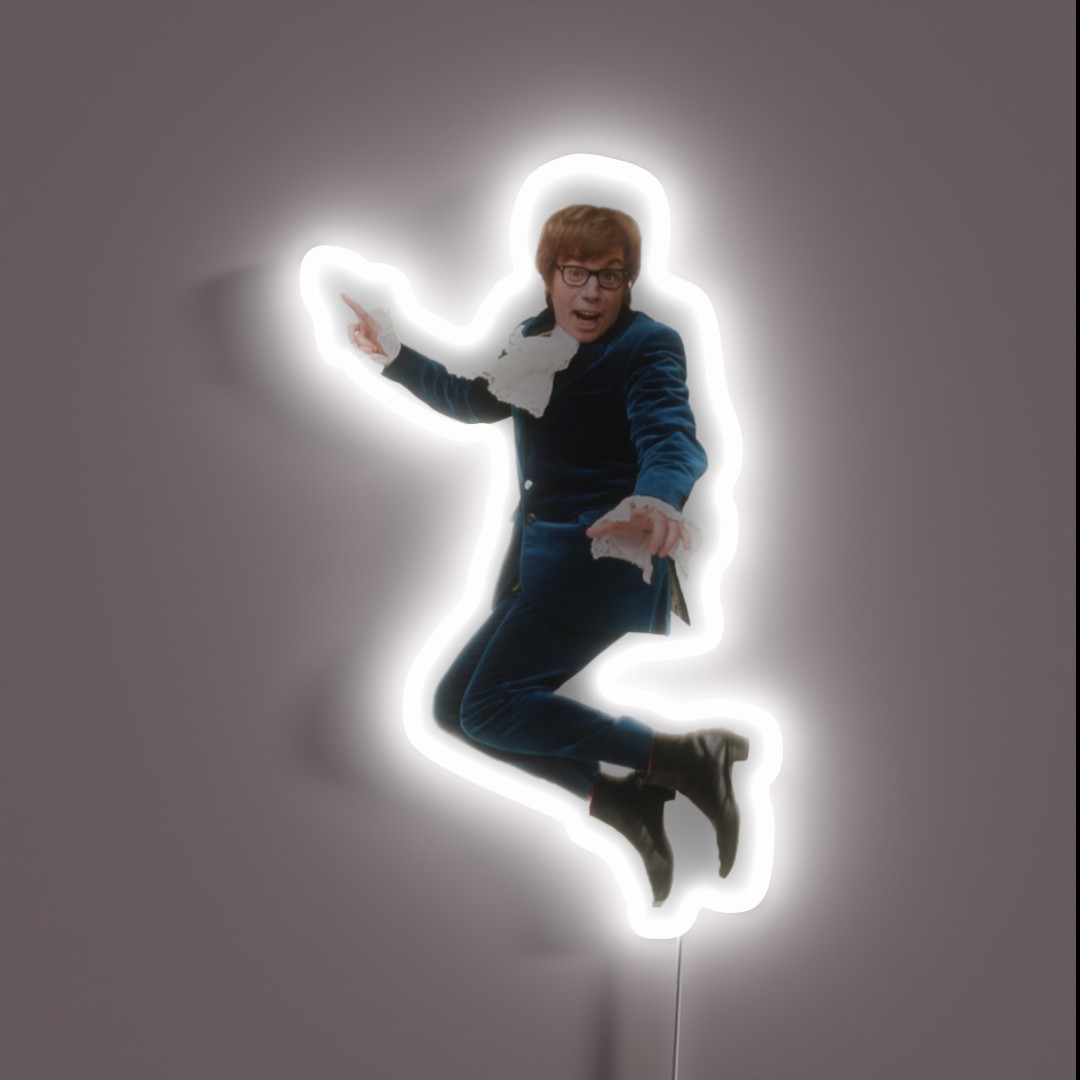 Austin Powers RGB Neon Sign Austin Powers RGB Neon Sign