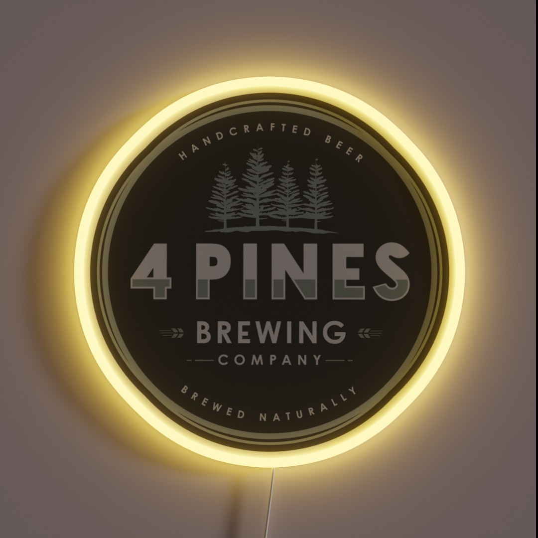 Australian Craft Brewery And Hospitality RGB Neon Sign Australian Craft Brewery And Hospitality RGB Neon Sign