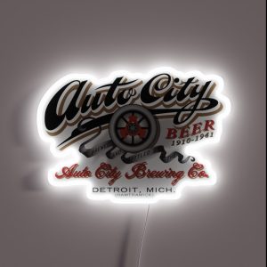 Auto City Brewing Company RGB Neon Sign